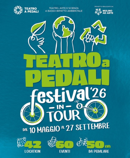 Teatro a Pedali Festival, torna lo spettacolo che si alimenta con l’energia del pubblico Teatro a Pedali Festival, torna lo spettacolo che si alimenta con l’energia del pubblico