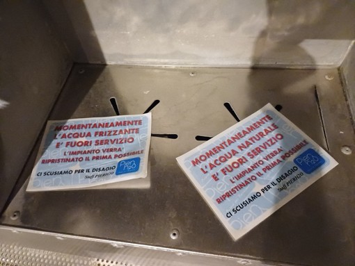 Casetta dell'acqua a Madonna dell'Olmo ancora fuori servizio, nonostante le promesse Casetta dell'acqua a Madonna dell'Olmo ancora fuori servizio, nonostante le promesse