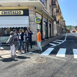 Gli ultimi interventi in corso Enotria ad Alba
