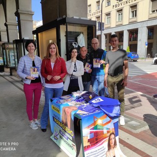 Katia Manassero a Cuneo e Borgo San Dalmazzo con militanti, sostenitori e giovani della Lega