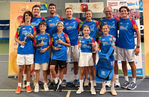 TENNIS / Alla Vtt di Lagnasco conclusa la tappa del Trofeo Kinder Joy of Moving TENNIS / Alla Vtt di Lagnasco conclusa la tappa del Trofeo Kinder Joy of Moving
