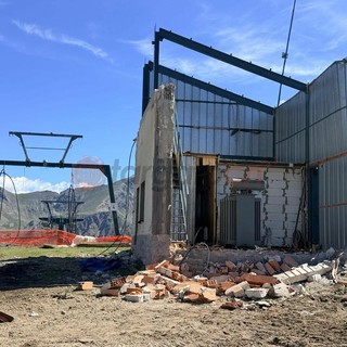Argentera, conto alla rovescia per la seggiovia: lavori avanti spediti verso la riapertura quest'inverno