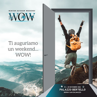 La Montagna e l'Outdoor protagonisti di WOW: dal 18 al 20 novembre a Palazzo Bertello di Borgo San Dalmazzo