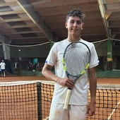 Leonardo Barbero al termine del match vincente alla Lilium Cup Leonardo Barbero al termine del match vincente alla Lilium Cup