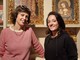 La direttrice del Museo Laura Marino con Cristina Mercuri