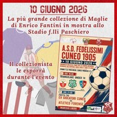 CALCIO / Mercoledì 10 giugno solidarietà protagonista al Paschiero di Cuneo CALCIO / Mercoledì 10 giugno solidarietà protagonista al Paschiero di Cuneo