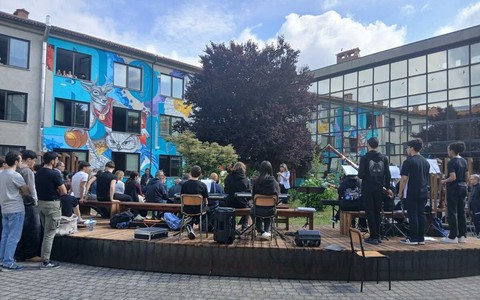 Saluzzo, liceo Bodoni, la nuova aula della biodiversità