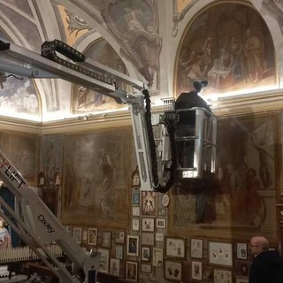 Borgo San Dalmazzo: nuovo impianto elettrico al Santuario di Monserrato, obiettivo riapertura a maggio