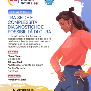 Una serata per approfondire il dolore pelvico: l'incontro dell'Associazione Italiana Donne Medico a Cuneo
