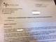 La lettera di convocazione dell'Asl per chi non risulta vaccinato, spedita alle famiglie lo scorso mese di agosto