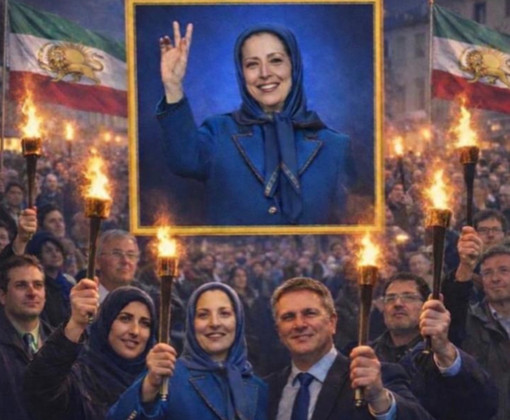 A Roccavione la “Fiaccolata di solidarietà con la Resistenza iraniana”