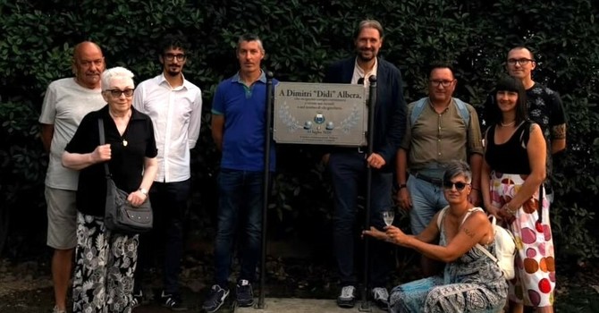 Lagnasco ricorda Dimitri "Didi" Albera dedicandogli il nuovo campo da bocce [VIDEO]