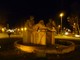 Cuneo, luce arancio sulla fontana ai fiumi Gesso e Stura dice Basta violenza sule donne