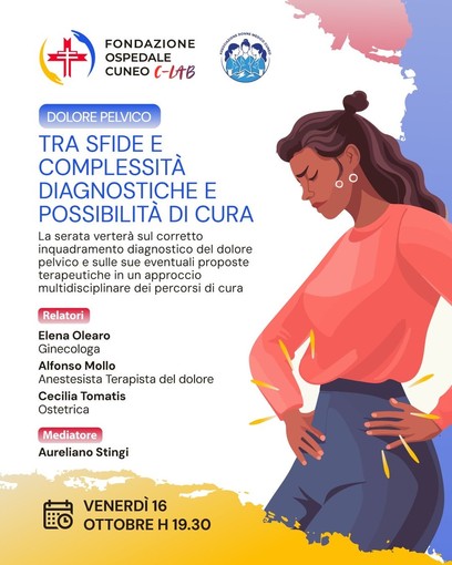 Una serata per approfondire il dolore pelvico: l'incontro dell'Associazione Italiana Donne Medico a Cuneo