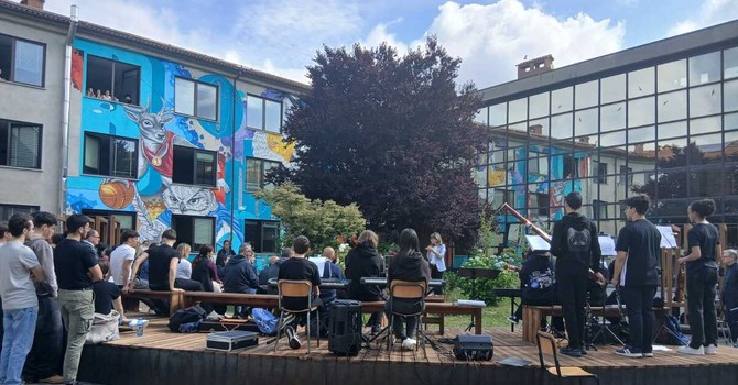 Saluzzo, liceo Bodoni, la nuova aula della biodiversità Saluzzo, liceo Bodoni, la nuova aula della biodiversità