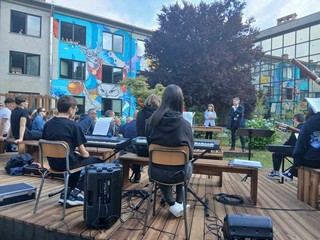 Saluzzo, liceo Bodoni, la presentazione della nuova aula della biodiversità