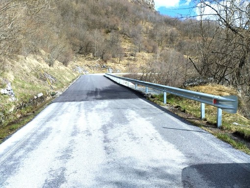Provincia, viabilità: realizzati interventi di messa in sicurezza sulla SP 216  tra Ormea e Caprauna, in Alta Valle Tanaro