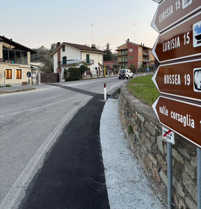 Monastero di Vasco: conclusi i lavori di regimazione delle acque lungo provinciale 36