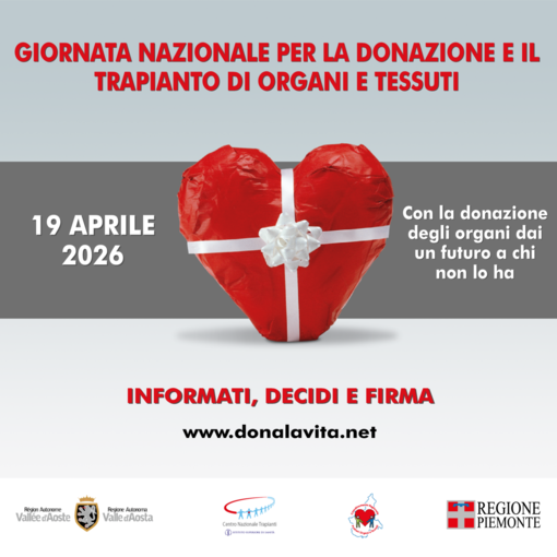 All'ospedale di Verduno un evento informativo sulla donazione degli organi