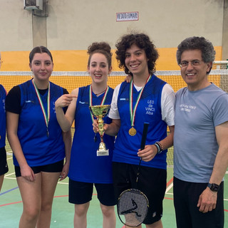 Liceo da Vinci di Alba  campione regionale di Badminton