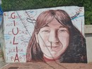 Il murales vandalizzato