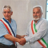 Pierre Lioger e Gian Mario Mina nel 2025 Pierre Lioger e Gian Mario Mina nel 2025