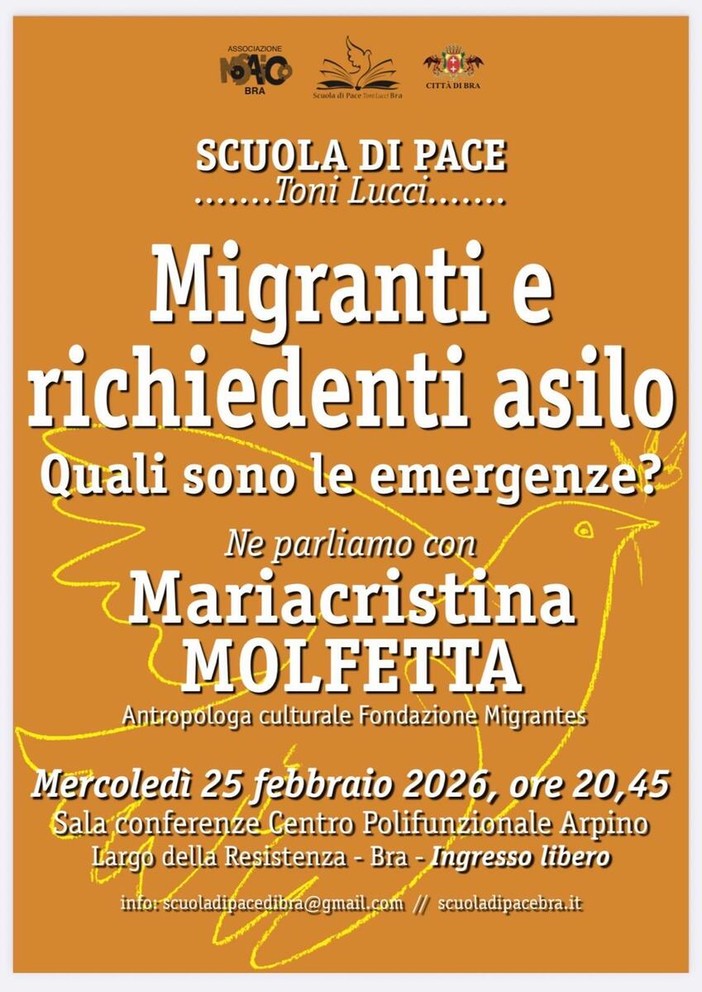 Rete Cuneese per la Palestina invita a riflettere: "Migranti e richiedenti asilo, di fronte al nuovo decreto legge quali domande dobbiamo farci?" Rete Cuneese per la Palestina invita a riflettere: "Migranti e richiedenti asilo, di fronte al nuovo decreto legge quali domande dobbiamo farci?"