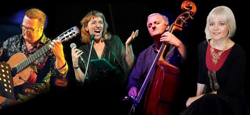 “Maurizio Di Fulvio Trio” e la pittrice Elisa Filomena “Maurizio Di Fulvio Trio” e la pittrice Elisa Filomena