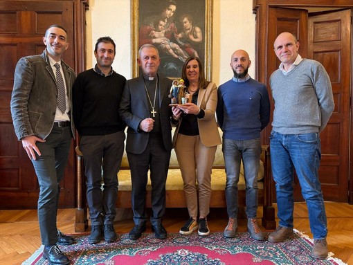 La consegna al vescovo di Mondovì La consegna al vescovo di Mondovì