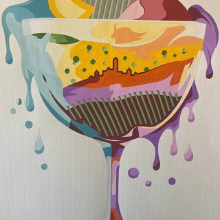 Alla biblioteca di Farigliano la mostra “Combinazioni” di Andrea Orlando