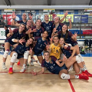 Le pumine festeggiano li tre punti conquistati ad Alessandria