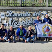 A Lesegno nasce “Il Muretto del Vespista”