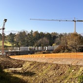 Il cantiere del nuovo "Baruffi" Il cantiere del nuovo "Baruffi"