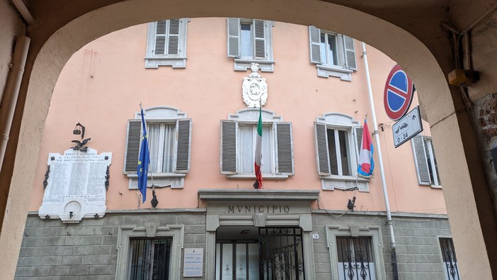 Il municipio di Borgo San Dalmazzo