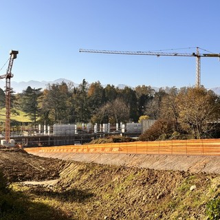 Il cantiere del nuovo "Baruffi"
