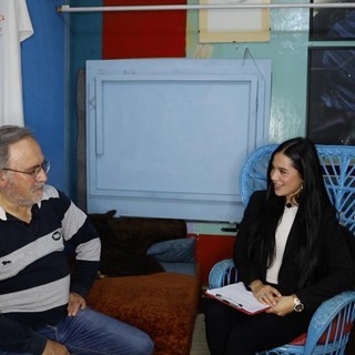 7 Minuti con Flavia Monteleone. L'ospite della prima puntata è l'artista Massimo Berruti