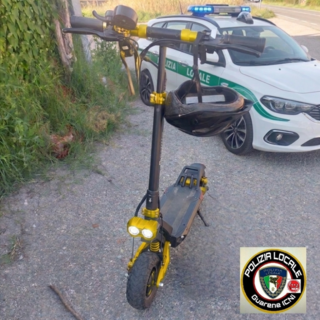 Obbligo di targa per i monopattini, a Guarene la Polizia locale intensifica controlli e attività informativa
