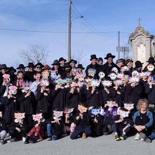 I bambini protagonisti del Carnevale a Monastero di Vasco
