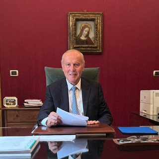 Il presidente dell'istituto di credito fossanese Gianfranco Mondino Il presidente dell'istituto di credito fossanese Gianfranco Mondino