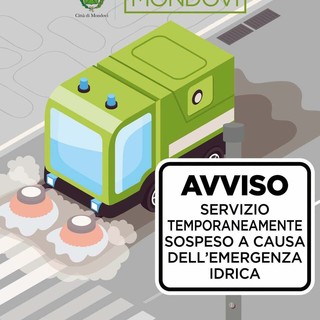 Mondovì: emergenza idrica, temporaneamente sospeso il servizio di lavaggio meccanizzato delle strade Mondovì: emergenza idrica, temporaneamente sospeso il servizio di lavaggio meccanizzato delle strade