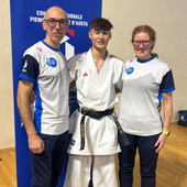 Matteo Oddoero dell'Athletic Karate Club di Revello è cintura nera 1° Dan