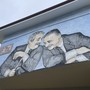 Il murales dedicato a Falcone e Borsellino a Mondovì