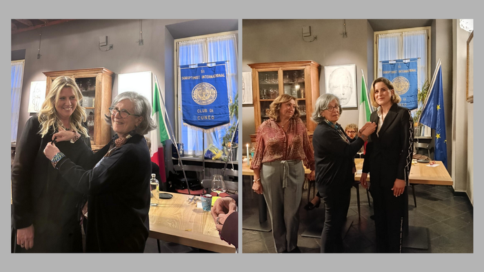 Un nuovo capitolo per il Soroptimist di Cuneo: Erica Laschi e Carolina Chianese entrano nel sodalizio
