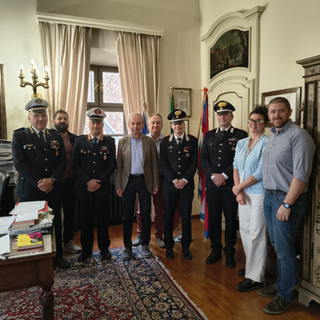 Bra: il benvenuto della Giunta al nuovo Comandante della Compagnia Carabinieri