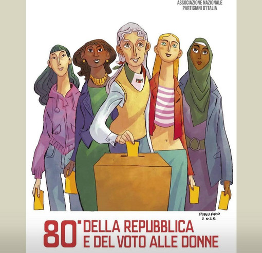 Carrù, domenica il tesseramento all'ANPI, che celebra gli 80 anni della Repubblica e del voto alle donne