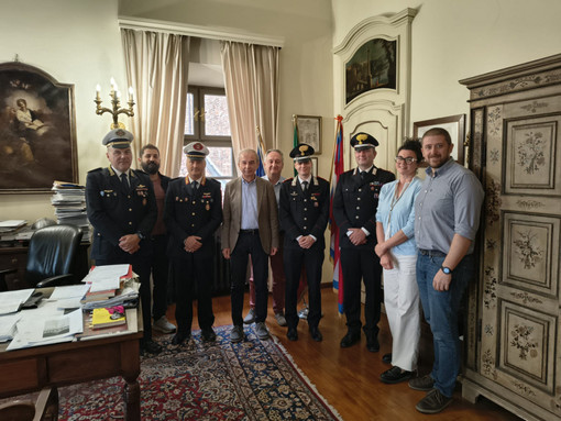 Bra: il benvenuto della Giunta al nuovo Comandante della Compagnia Carabinieri