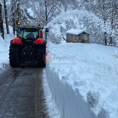 Neve a Borgata Chiotti, Castelmagno