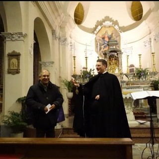 Sebastiano Bellomo, "Nuccio" con padre Marco Sebastiano Bellomo, "Nuccio" con padre Marco