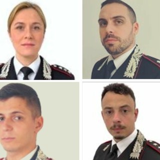 Carabinieri, quattro nuovi comandanti a Fossano, Saluzzo, Bra e Alba