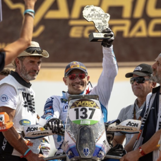 A Beinette il pilota Nicola Dutto si racconta dopo l'impresa dell'Africa Eco Race